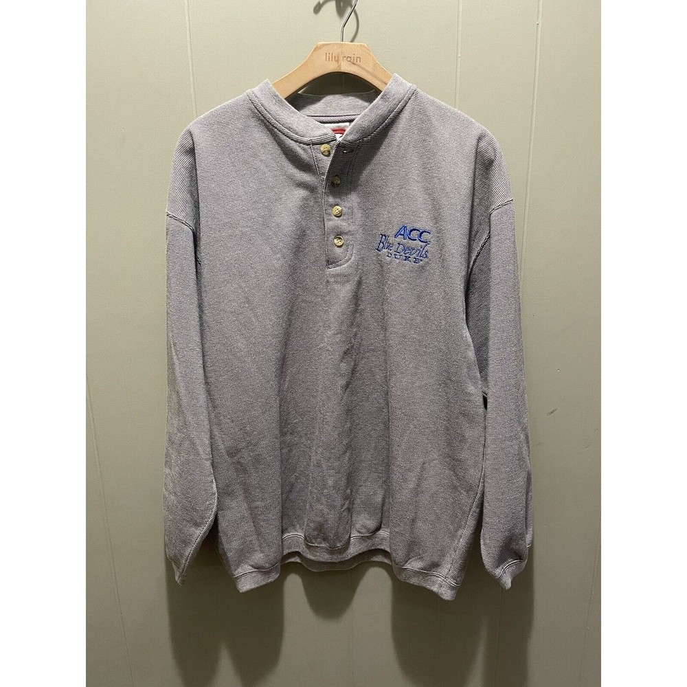 Vintage Duke Blue Devils ACC Tri Color Men’s Sweater Sz M Cadre Athletic